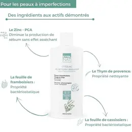 Cytolnat - Cytolac Gel Nettoyant Régulateur