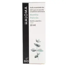 Haloma Huile Essentielle Menthe Poivrée Bio 10ml