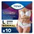 Tena Lady silhouette normal wide 10 pieces t. 46-56
