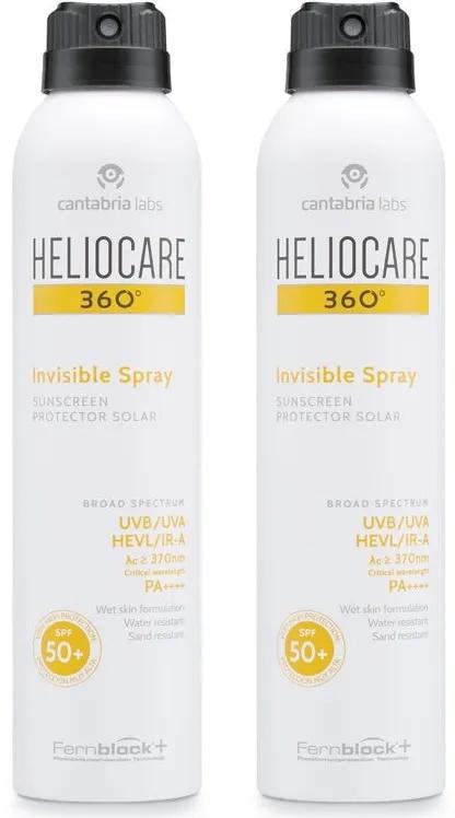 Heliocare 360 Invisible Spray SPF50 2x200 ml