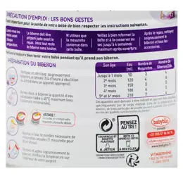 Babybio Lait infantile Optima 1er Âge Bio 800g