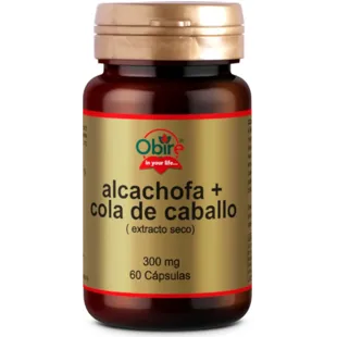 Obire Artichoke + Horsetail 430 mg 60 Capsules