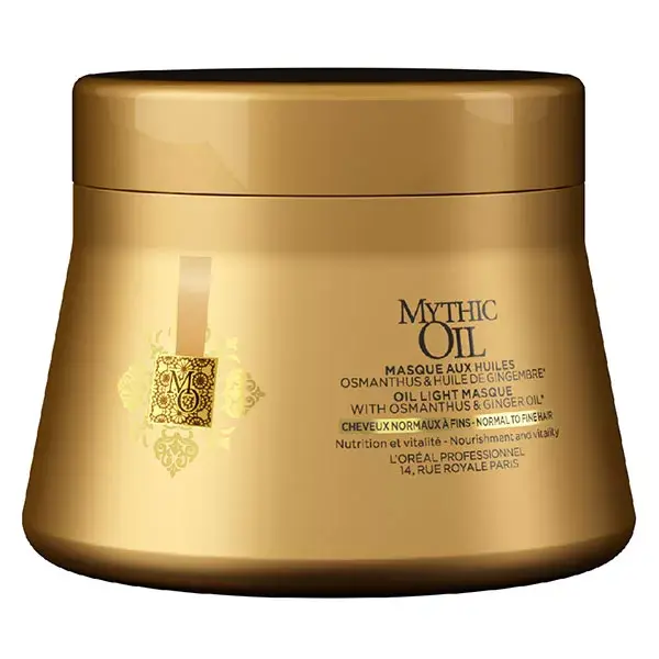 L'Oréal Care & Styling Se Mythic Oil  Mascarilla Cabellos Normales a Finos 200ml
