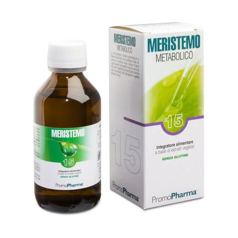 Meristemo 15 Metabolico Integratore Drenaggio del Metabolismo 100 ml