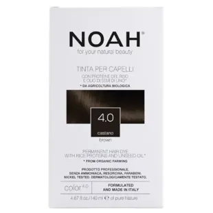 Noah Tintura de Cabelo Castanho 4.0 140 ml