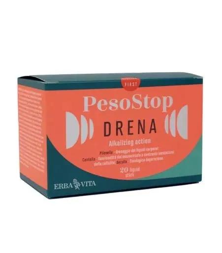 Erba Vita Peso Stop Drena Integratore Drenante 20 Stick