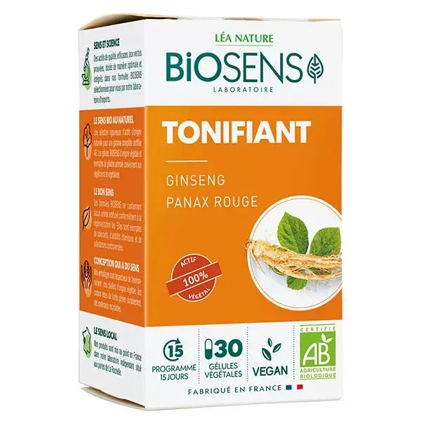 Biosens Tonificante Bio 30 capsule vegetali