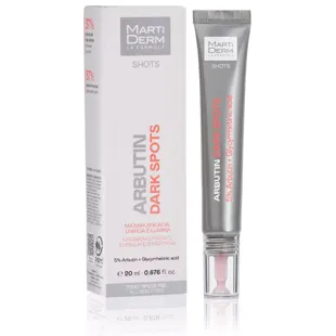 MartiDerm Shots Arbutine Taches Brunes 5% Arbutine 20 ml