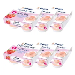 Picot Il mio primo dessert senza latticini Fragola +6 mesi 4 x 100 g - Confezione da 6