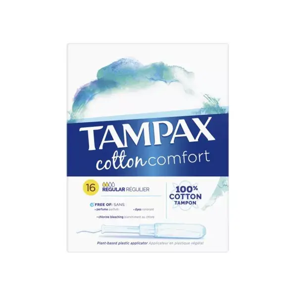 Tampax Cotton Comfort Regular 16 tampones 