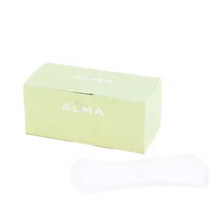 Myalma Protetores de calcinha 100% algodão orgânico 20 unidades