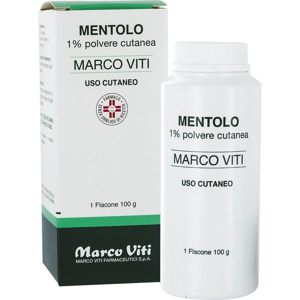 Marco Viti Talco Mentolato Assorbente E Rinfrescante 100 g