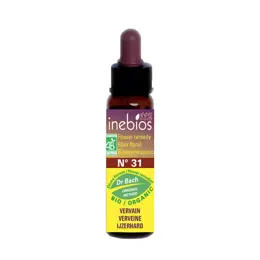 Inebios Fleur de Bach n°31 Vervain - Vervaine Bio 10ml