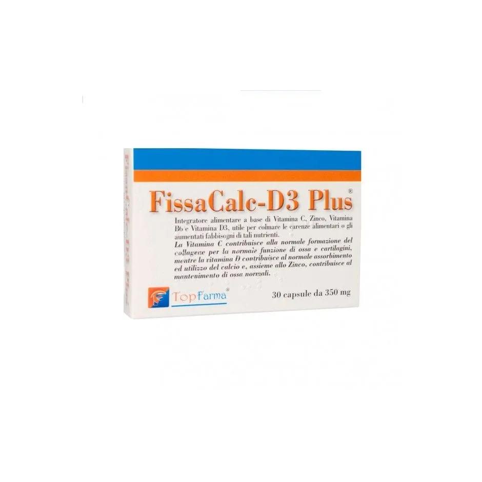 Fissacalc-D3 Plus Integratore di Vitamine 30 Capsule