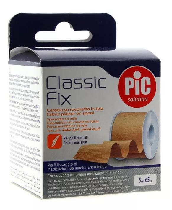 Nastro adesivo Classic Fix Pic Solution Tessuto in pelle 5 cm x 5 m