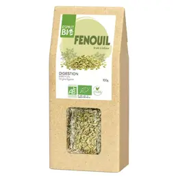 ESPRIT BIO ALIMENTATION SANTE BIO FENOUIL à infuser BIO 100 g