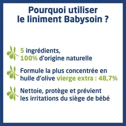 Babysoin Liniment Oléo-Calcaire Siège Sans Parfum Lot de 2 x 750ml