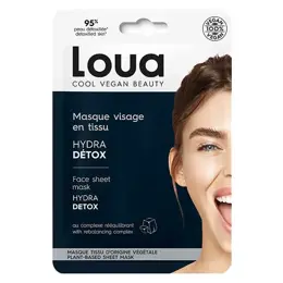 Loua Masque Visage Tissu Détox 1 unité