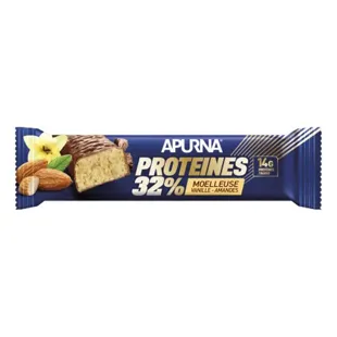 Apurna Barretta Iperproteica Morbide Vaniglia Mandorle 45g