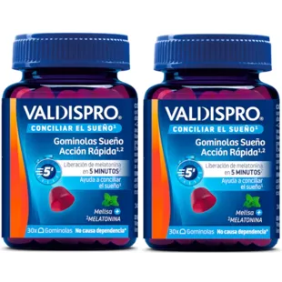 Valdispro Melatonin Sleep Fast Action 2x30 Gummibonbons