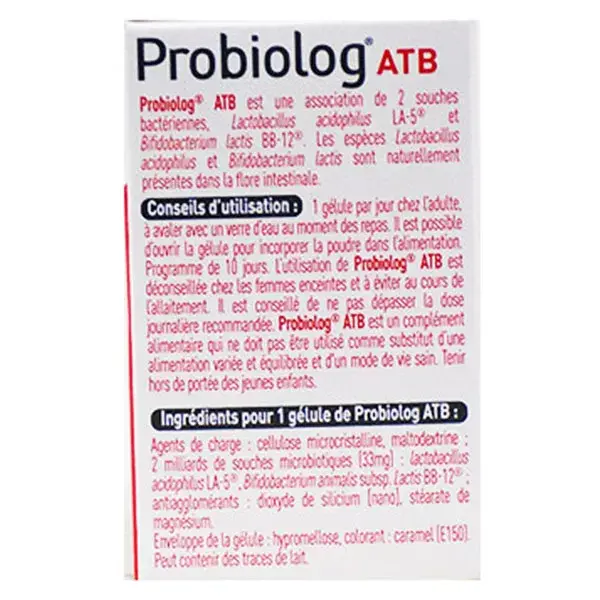 Probiolog ATB 10 comprimidos