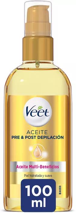 Veet Oil Pré e Pós Depilação Multi-Benefícios 100 ml