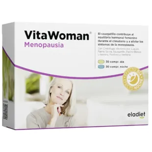 Eladiet Vitawoman Menopausa Dia e Noite 60 Comprimidos