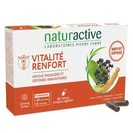 Naturactive Activ 4 Renfort  Défenses Immunitaires Vitalité 30 gélules