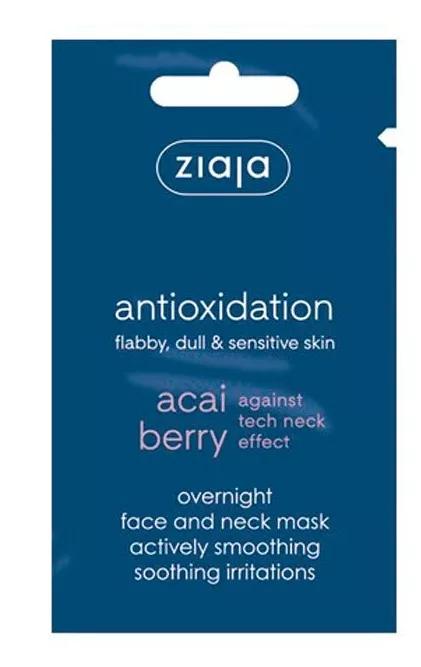 Acai Ziaja Nacht Gezichts- en Halsmasker 7ml