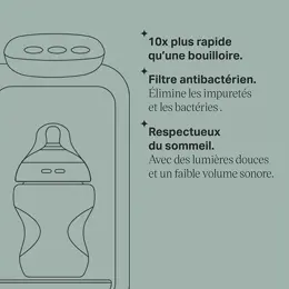 Tommee Tippee Perfect Prep Préparateur de Biberons Jour & Nuit Noir