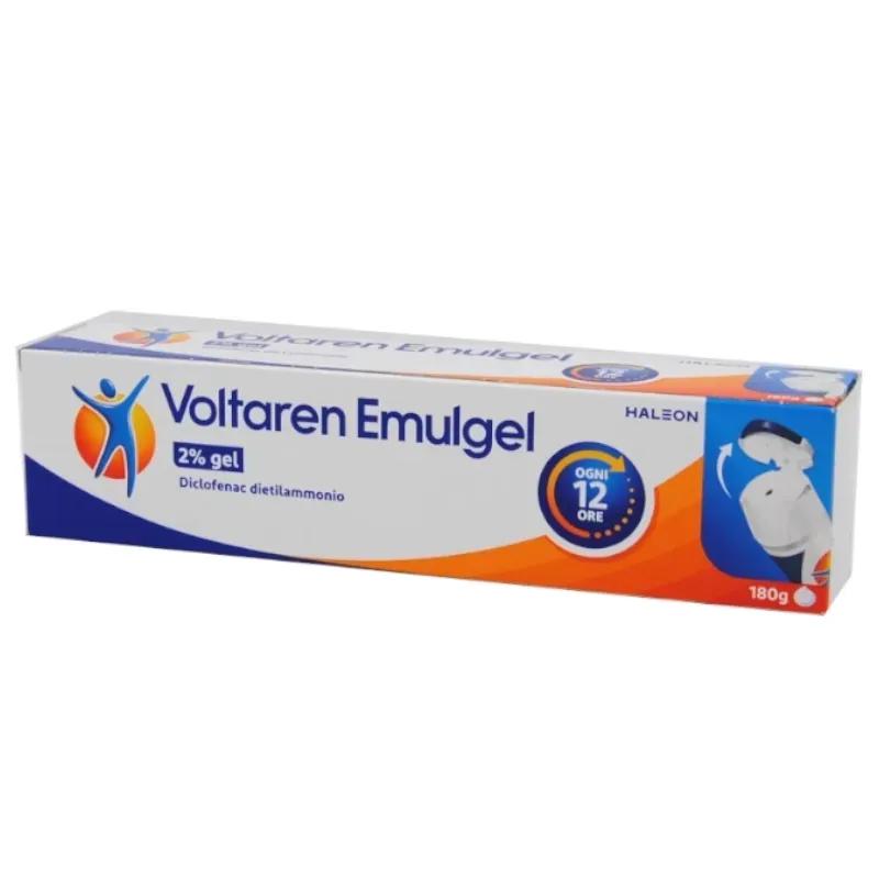 Voltaren Emulgel 2% Antinfiammatorio Diclofenac Dolori Articolari Mal di Schiena Gel 180 g