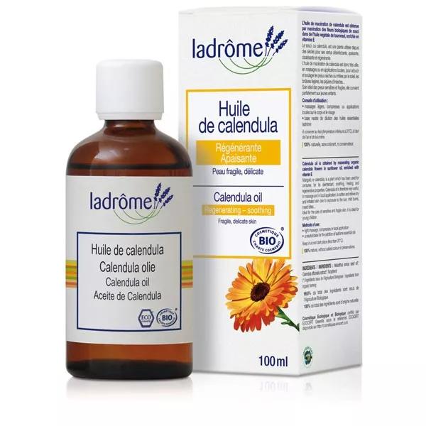 Aceite de Ladrome de caso de maceracin BIO calndula Cap gotas 100ml