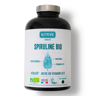 Nutrivie Spirulina Bio Vitalità 500 compresse