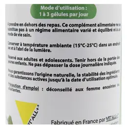 Vit'all+ Gemm'Vital Framboisier Bio 60 gélules végétales