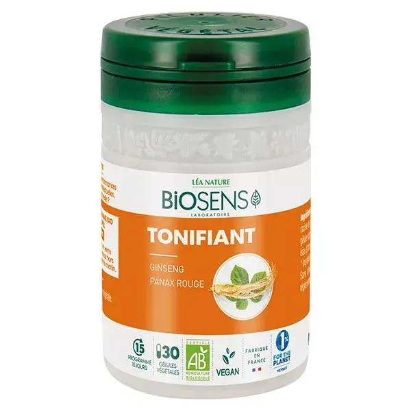 Biosens Tonifiant Bio 30 gélules végétales