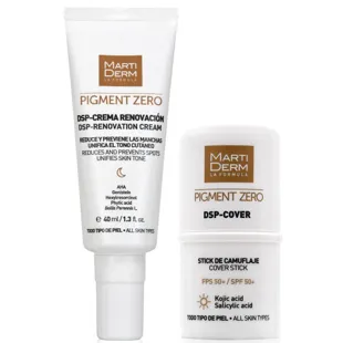 MartiDerm Pigment Zero Depigmenting Cream 40 ml + Camouflage Stick SPF50+ 4 ml