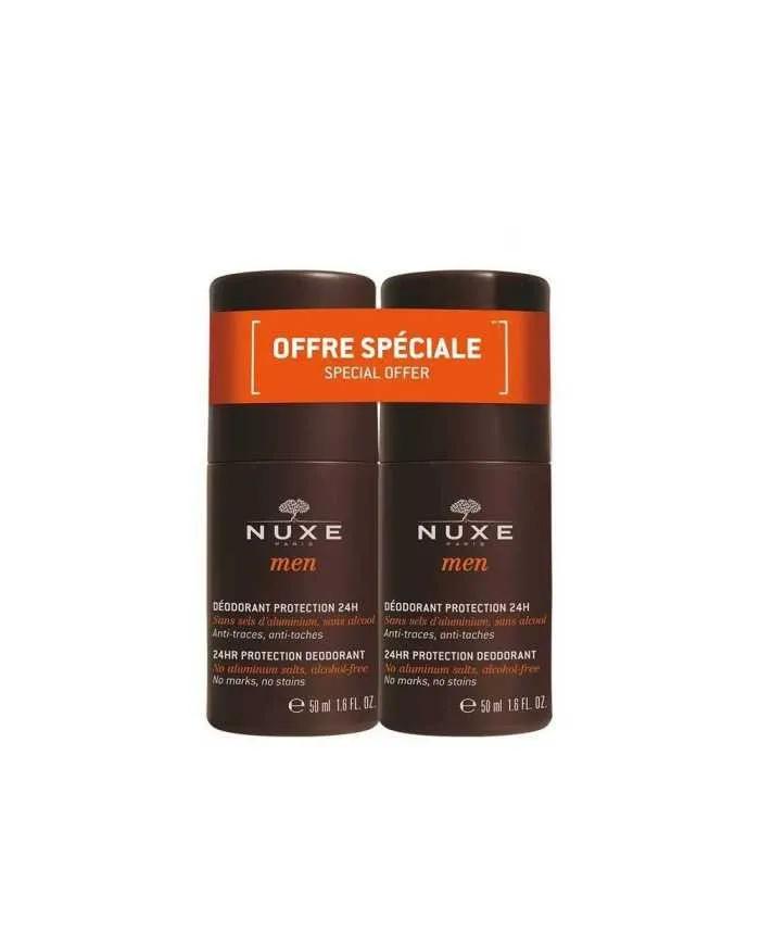 Nuxe Men Duo Deodorante Uomo Protezione 24 Ore 2x50 ml