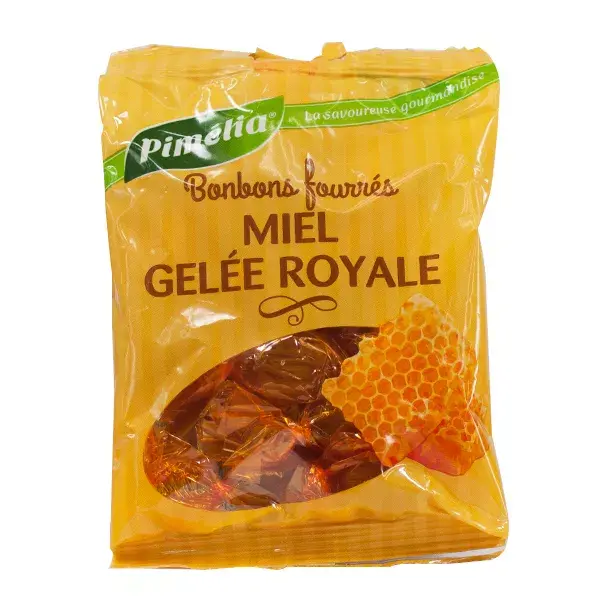 Pimélia Bonbons Fourrés Miel Gelée Royale 100g