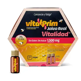 Vitalprim Royal Jelly Vitality 1500mg 20 Vials