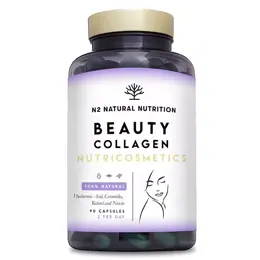 N2 Natural Nutrition Collagène avec et acide hyaluronique 90 gélules