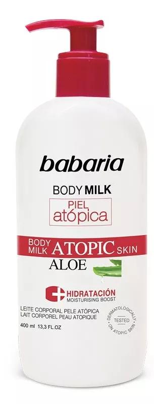 Babaria Body Milk Pele Atópica 400ml