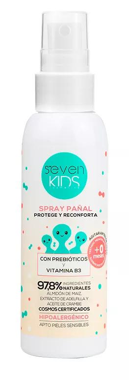 Seven Kids Spray Pañal Prebióticos y Vit. B3 95 ml