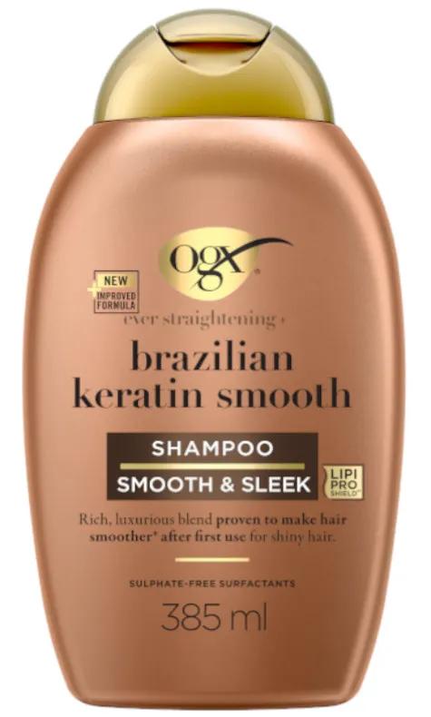 Shampoing brésilien à la kératine OGX 385 ml