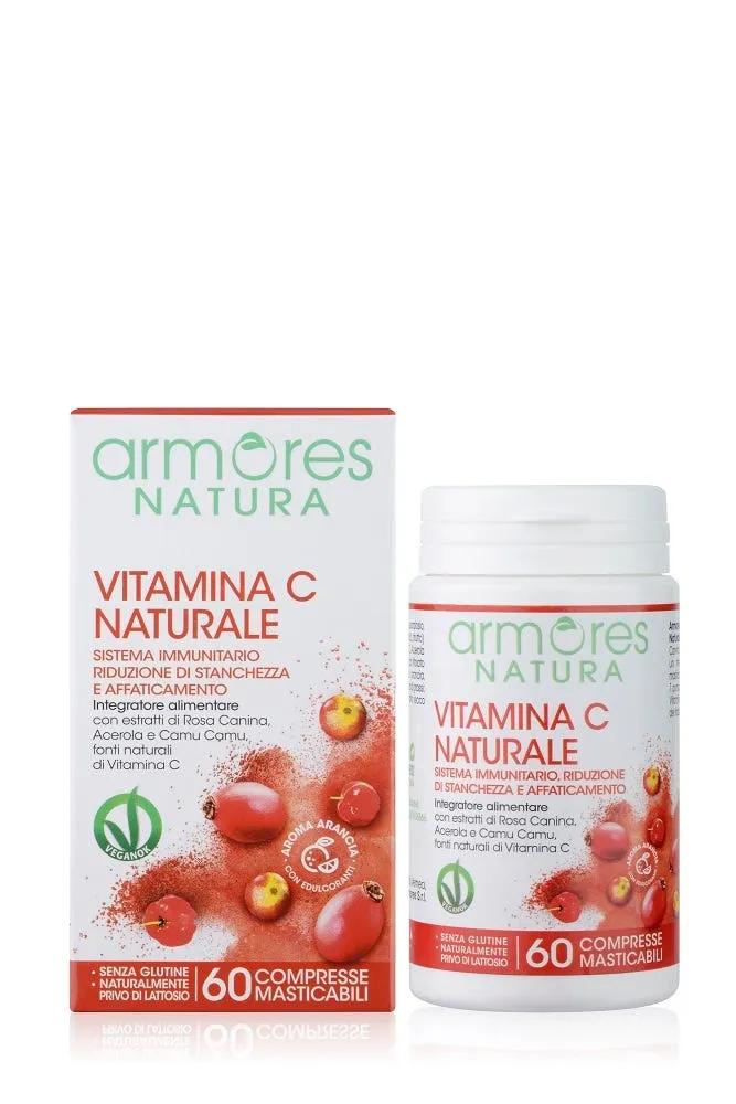 Armores Natura Vitamina C Naturale Integratore Alimentare 60 Compresse Masticabili