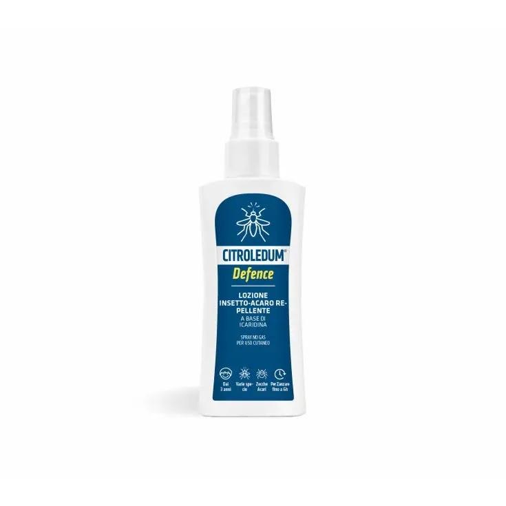 Citroledum Defence Lozione Spray Repellente Insetto-Acaro con Icaridina 10% 100 ml