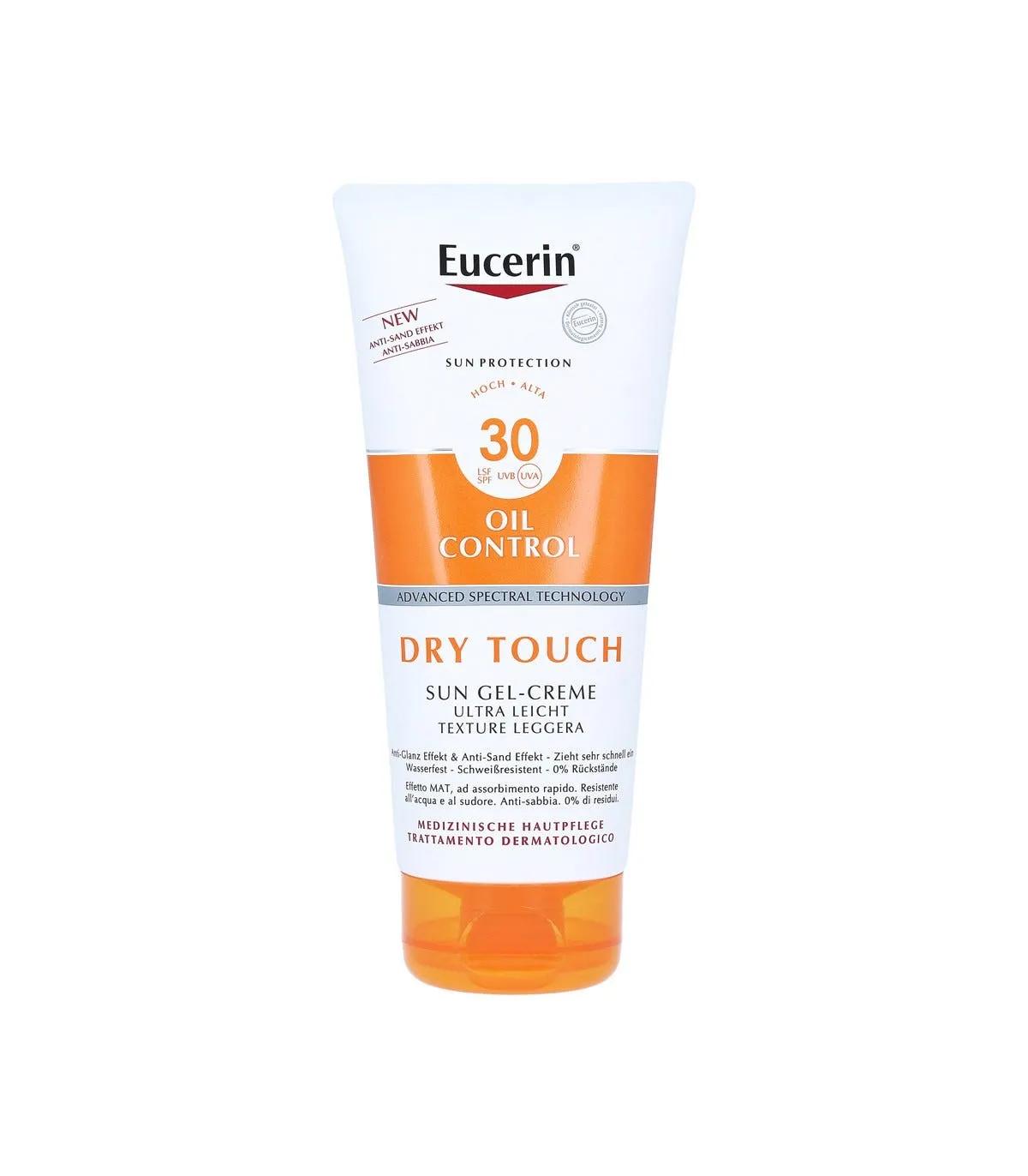 Eucerin Sun Gel- Crema Dry Touch SPF 30 Corpo 200 ml