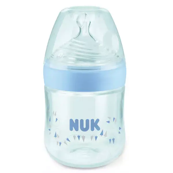 Nuk Pink Silicone Baby Bottle 0-6 Months 150ml 