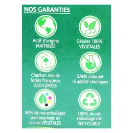 Naturland Charbon Végétal Bio 60 gélules