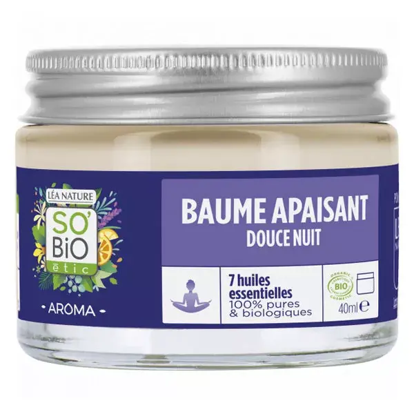 So'Bio Étic Aroma Baume Détente Sommeil Bio 40ml
