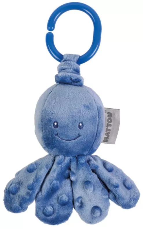 Nattou Peluche Pulpo Vibrating Blue